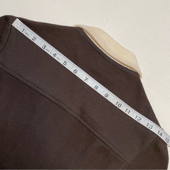 VTG Classic long sleeve brown button close long sleeve dress XS - Picture 13 of 16